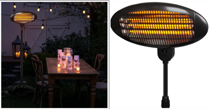 Electric patio heater waterproof